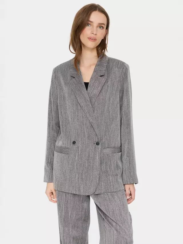 

Блейзер Saint Tropez Glenda Double Breasted, цвет mist grey