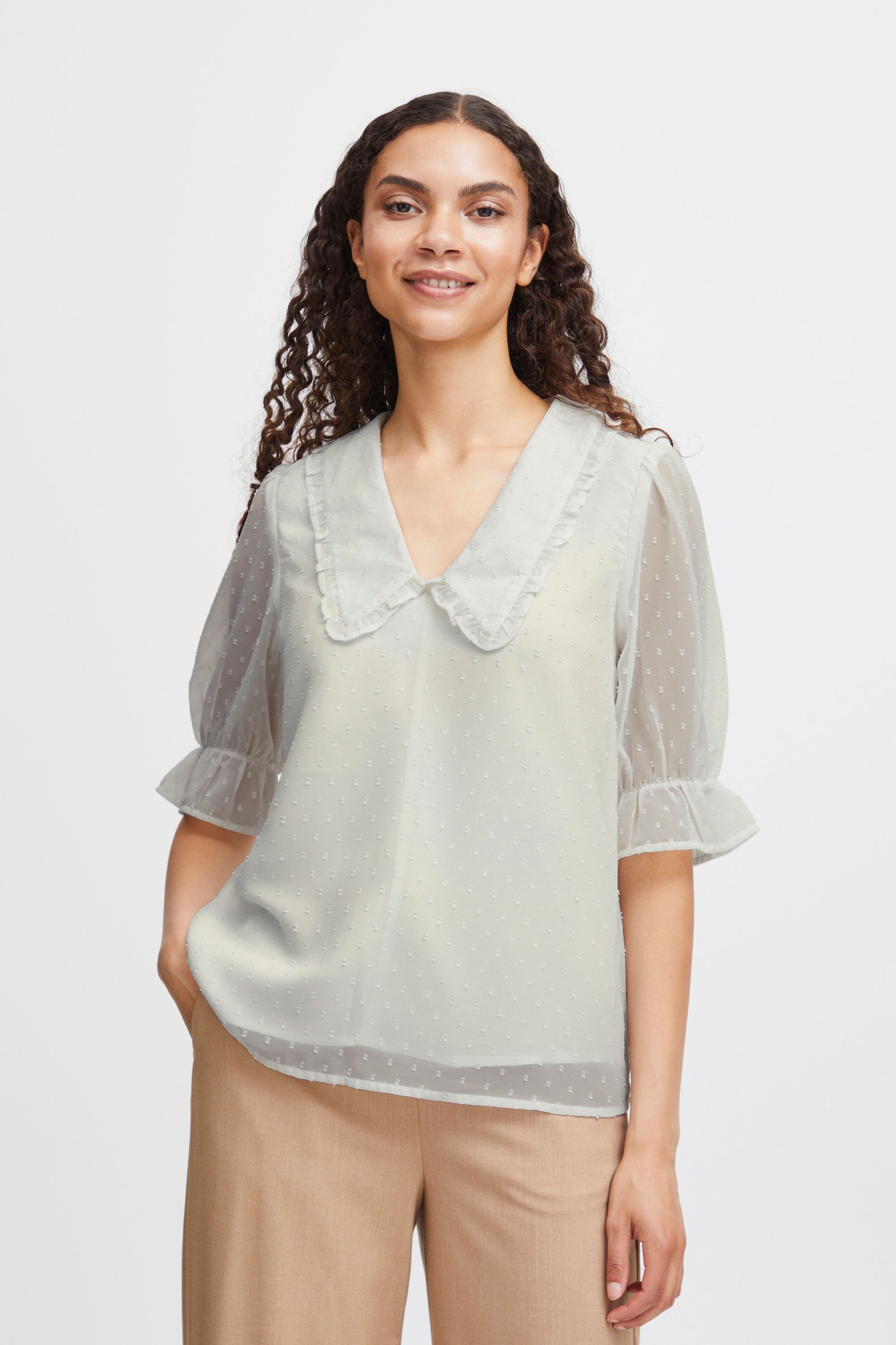 

Блуза b.young Shirt BYISIGNE BLOUSE, белый