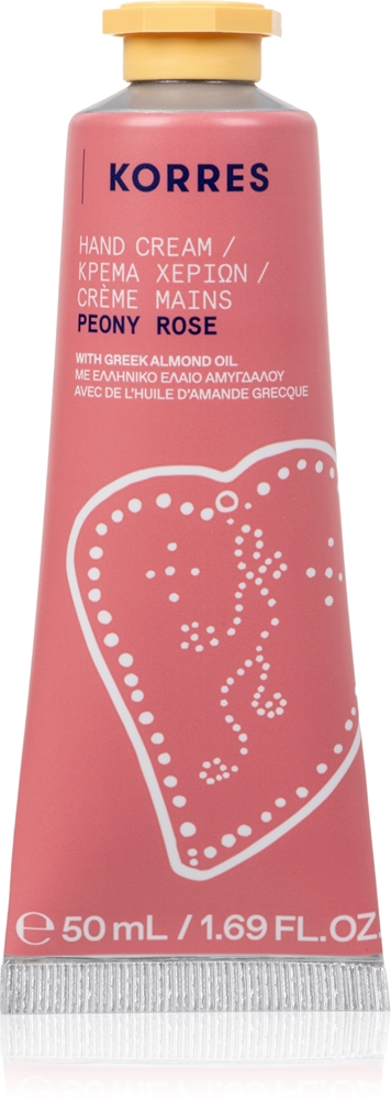 

Увлажняющий крем для рук «Пионовая роза» с миндальным маслом Korres, 50 мл