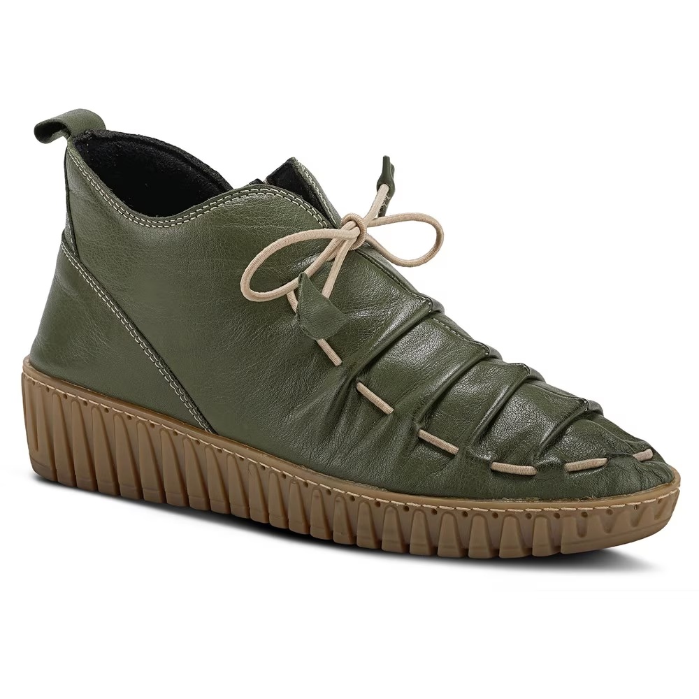 Туфли на шнурках Nespea Spring Step, olive green