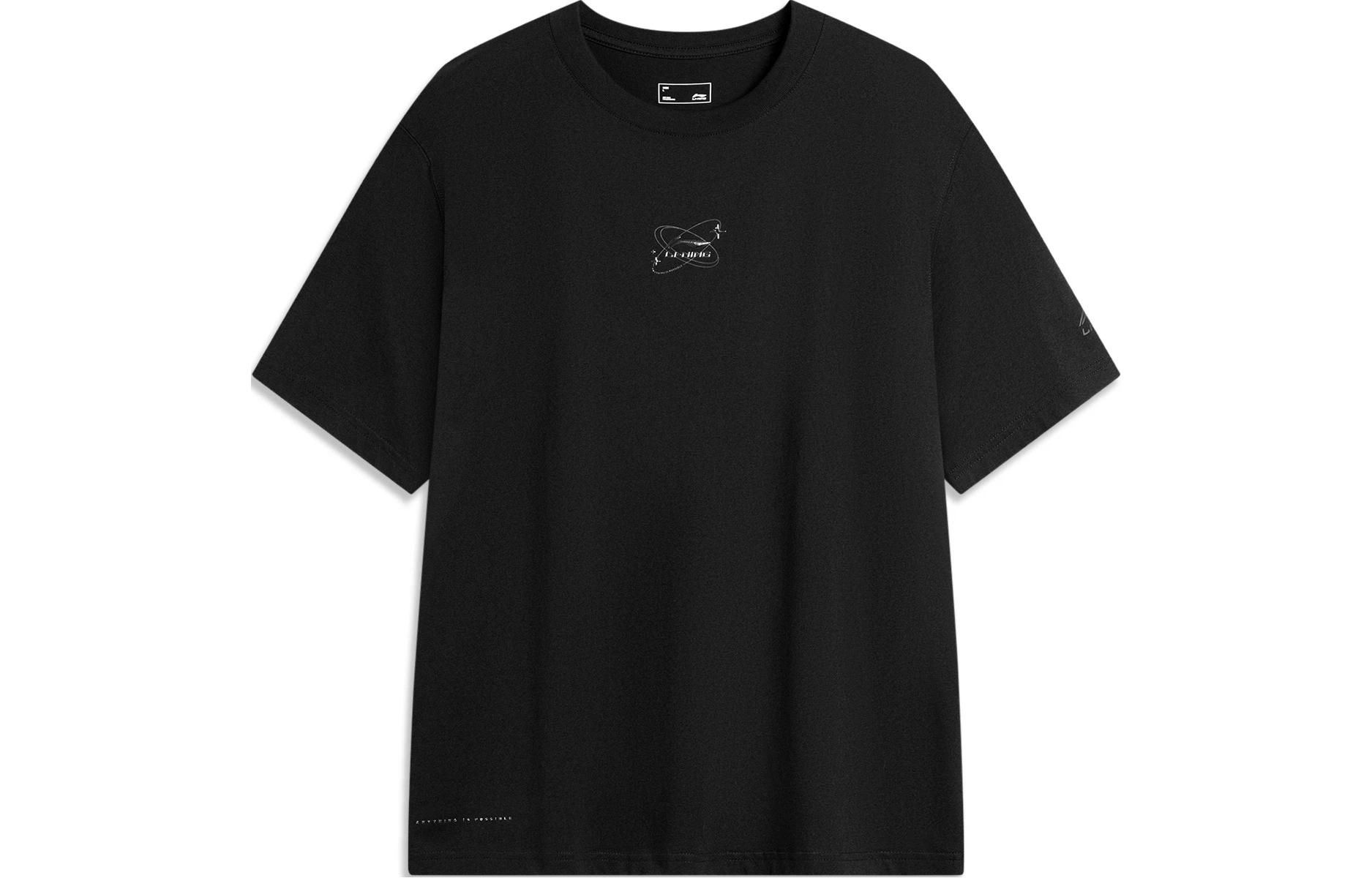 

LINING Футболка Sports Trend Series мужская black, Черный, LINING Футболка Sports Trend Series мужская black