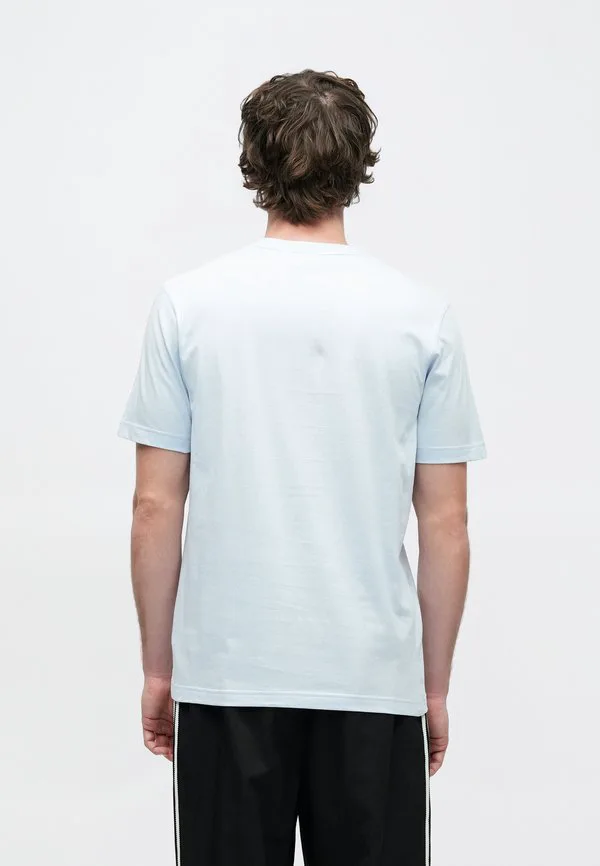 Футболка с трилистником, базовая футболка Adidas Originals, Crystal Sky — фото 3