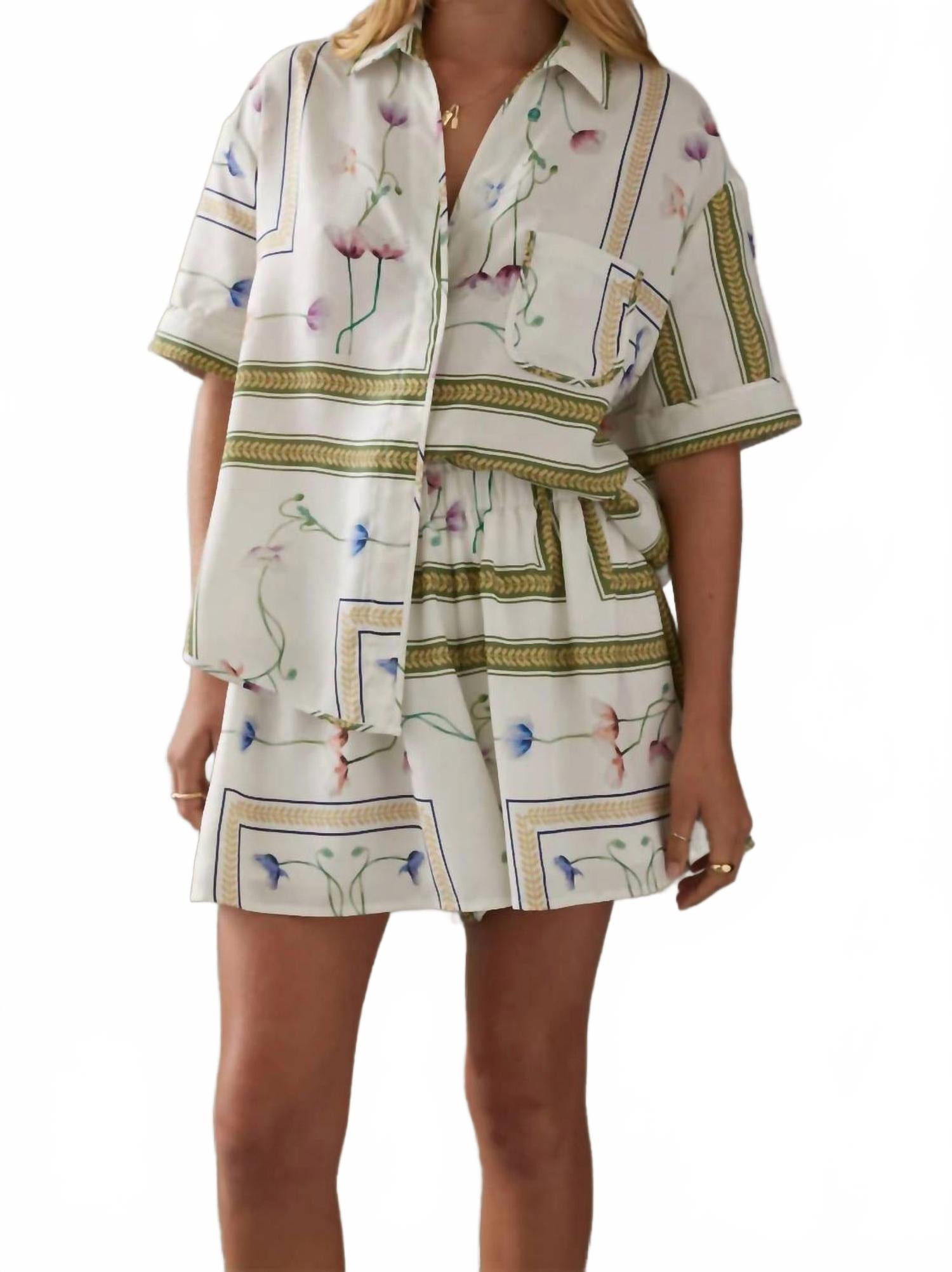 

Свободная рубашка Willa в Амополе Sancia, Amapola