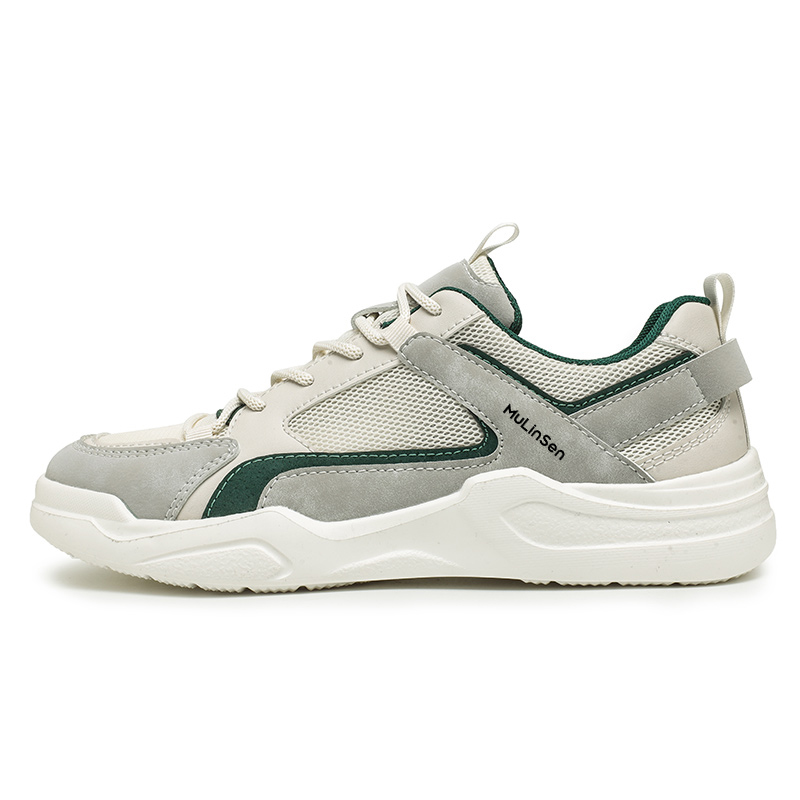 

Низкие повседневные туфли мужские Mulinsen, Beige Green