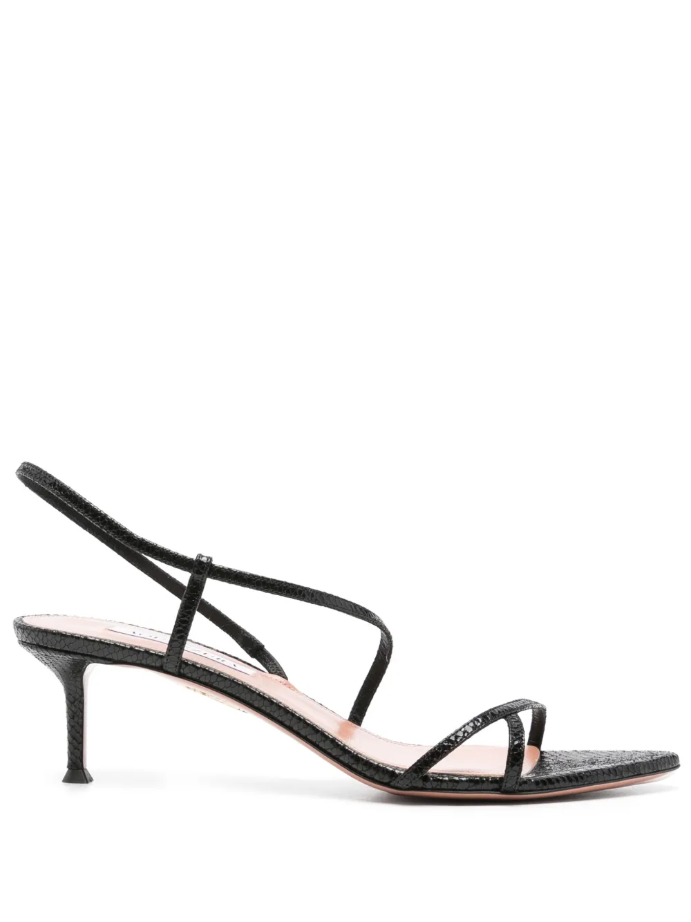 Босоножки Tease 50 Aquazzura, черный