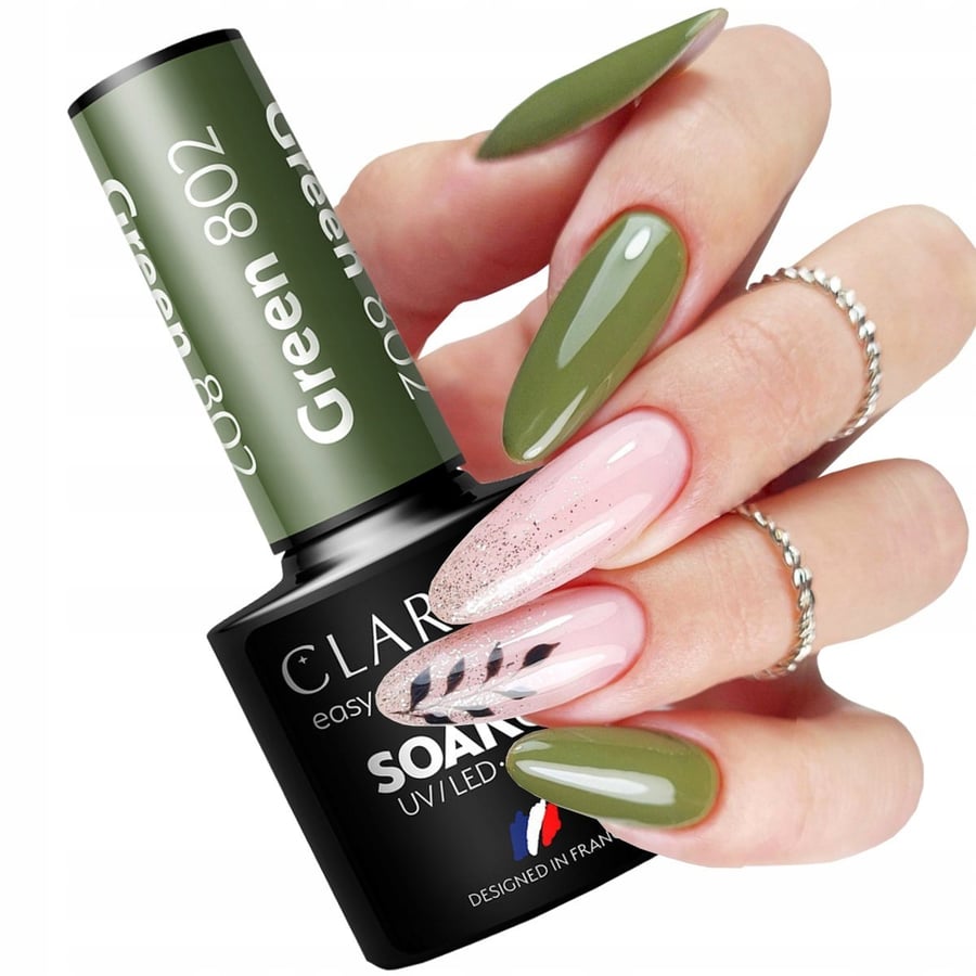 

Claresa Hybrid Varnish Hybrid Military Green 802 Puderek