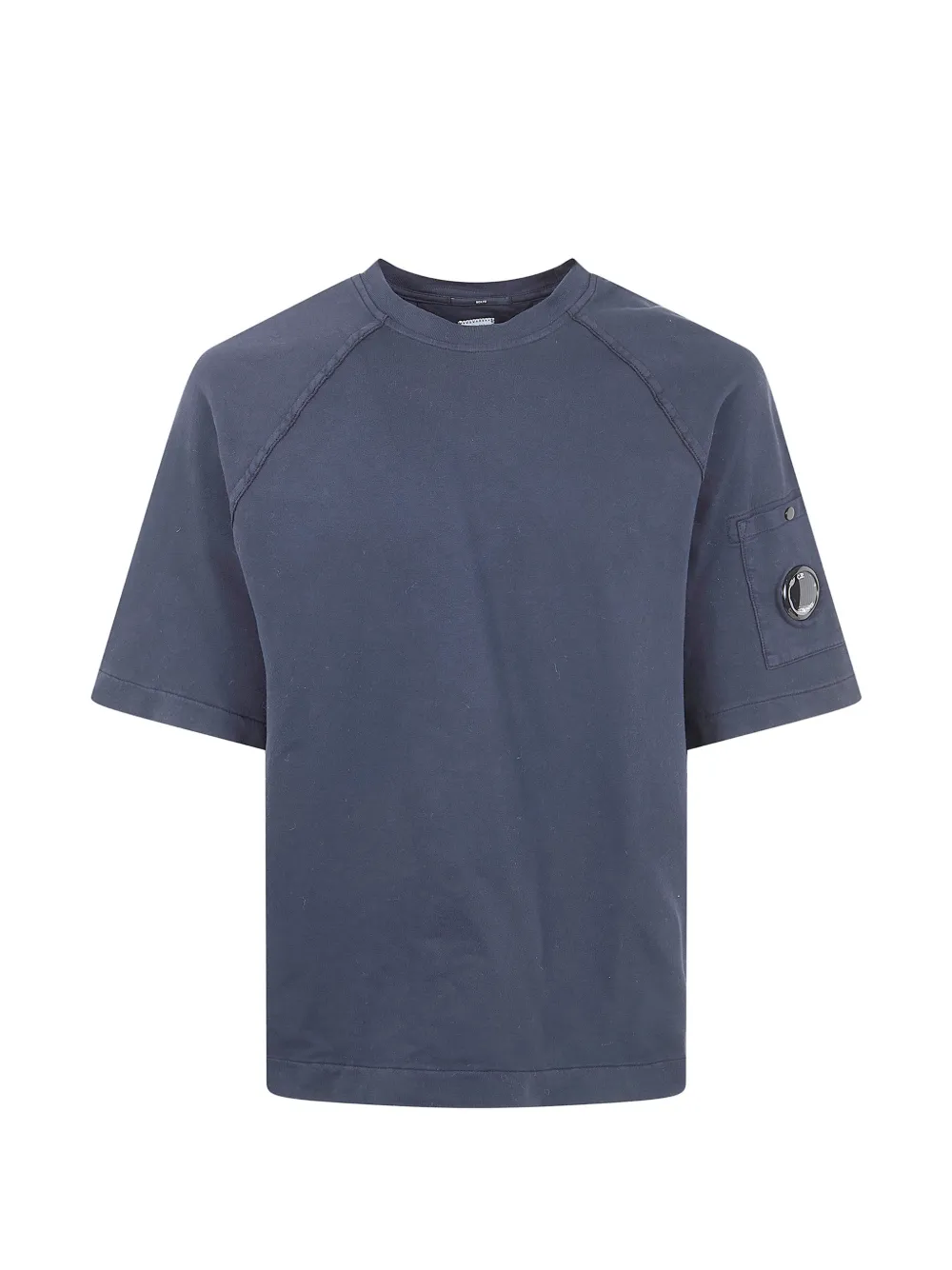 

Футболка с накладным карманом C.P. Company, синий