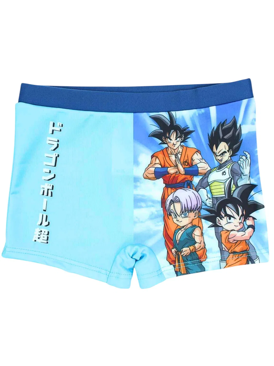 Шорты для плавания Dragon Ball синего цвета