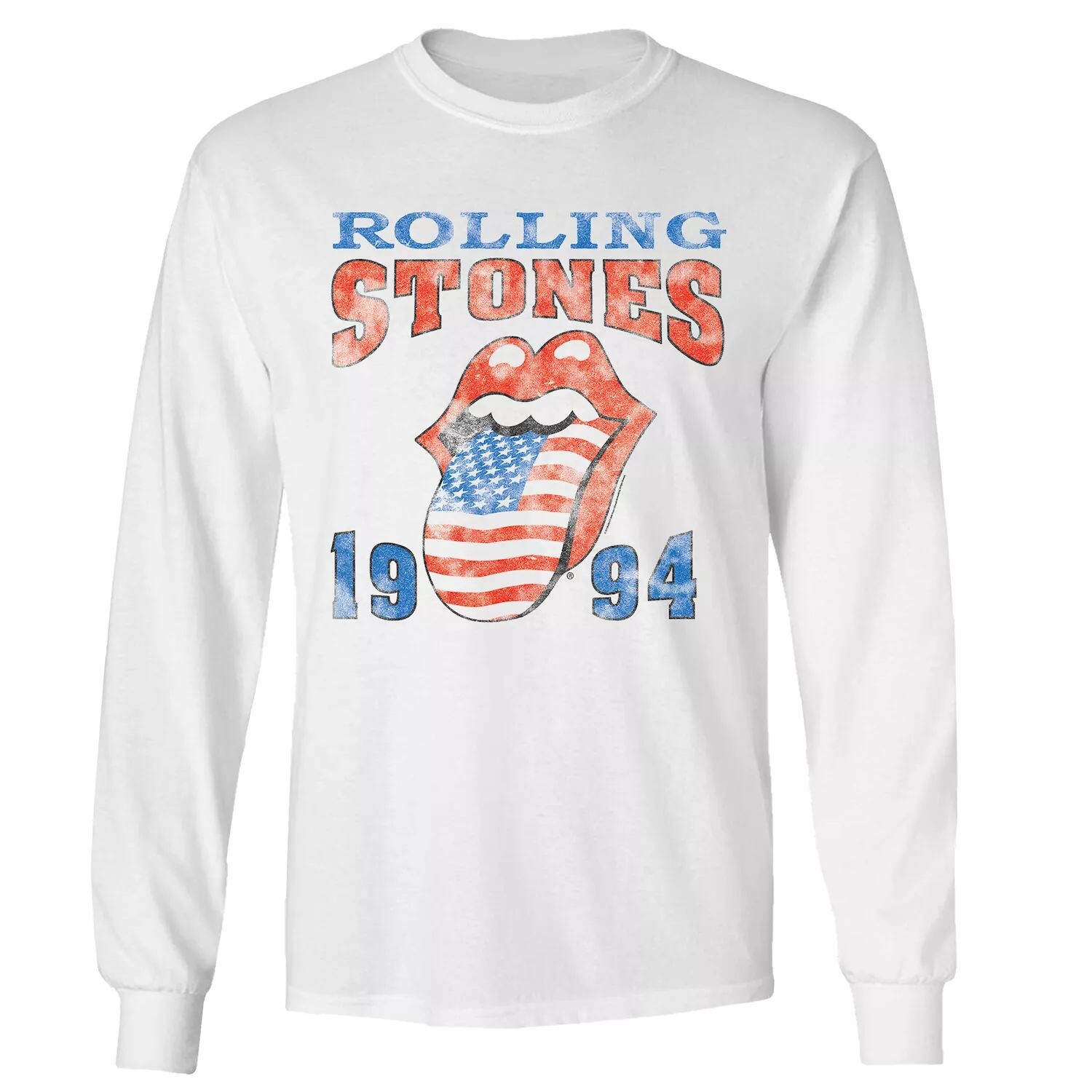 

Мужская футболка с длинными рукавами Rolling Stones 94 Bootleg Licensed Character