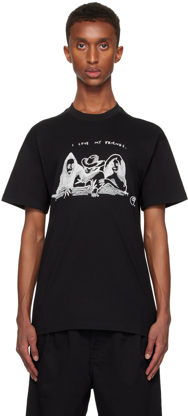 

Черная футболка Pepe «Друзья» Carhartt Work In Progress