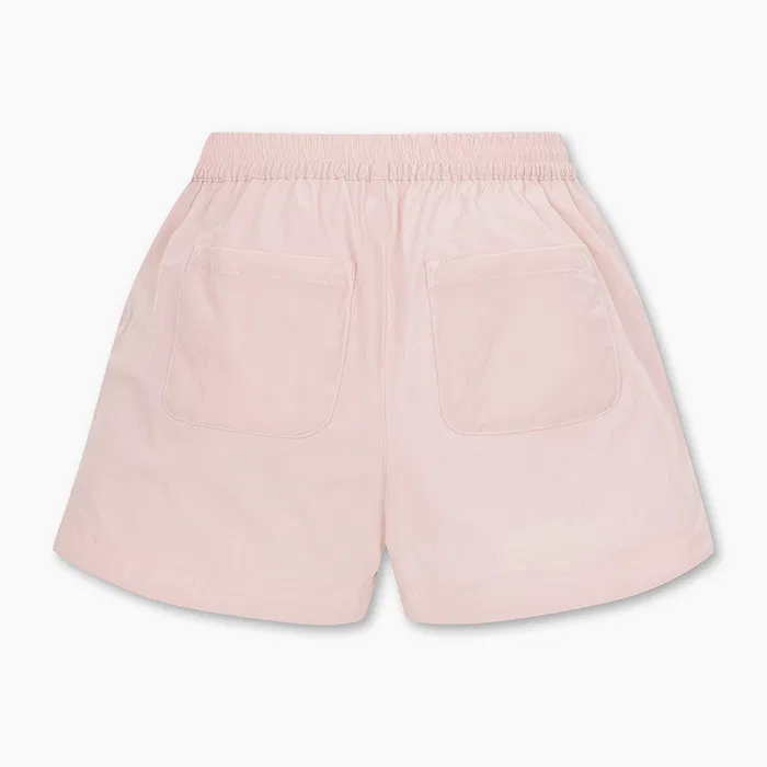 Детские розовые шорты из синтетической ткани от Benetton Kids — фото 2