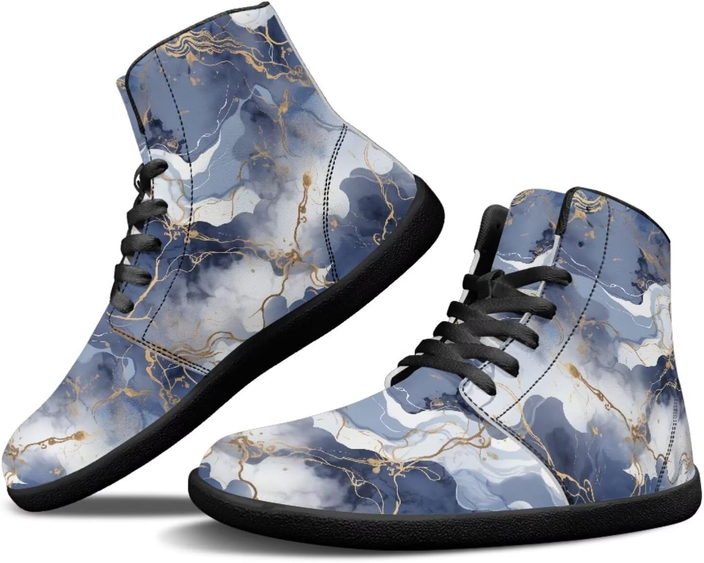 

Кроссовки Binienty Hike Barefoot для мужчин и женщин, минималистичные с нулевым перепадом, без шнурков, голубой