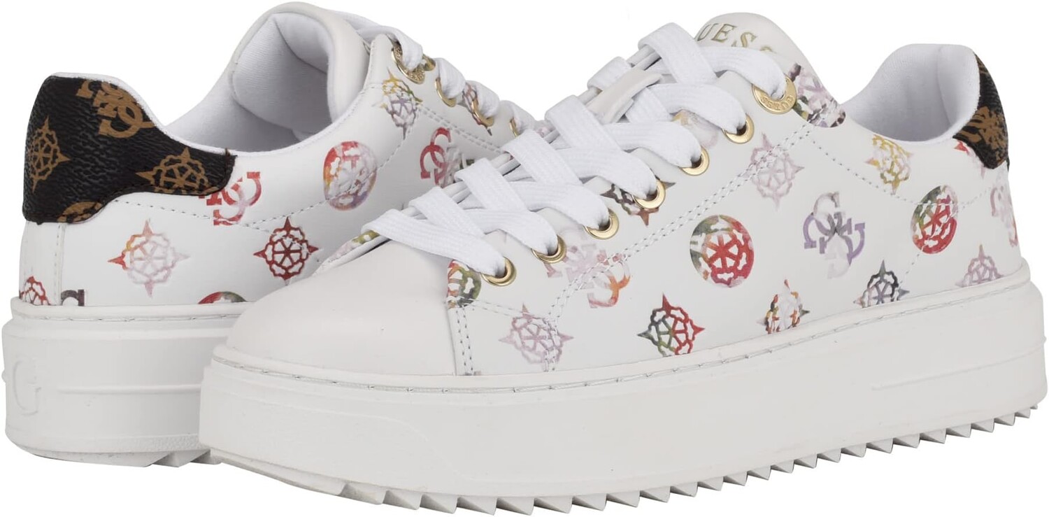 

Кроссовки GUESS Denesa, цвет White Logo Multi