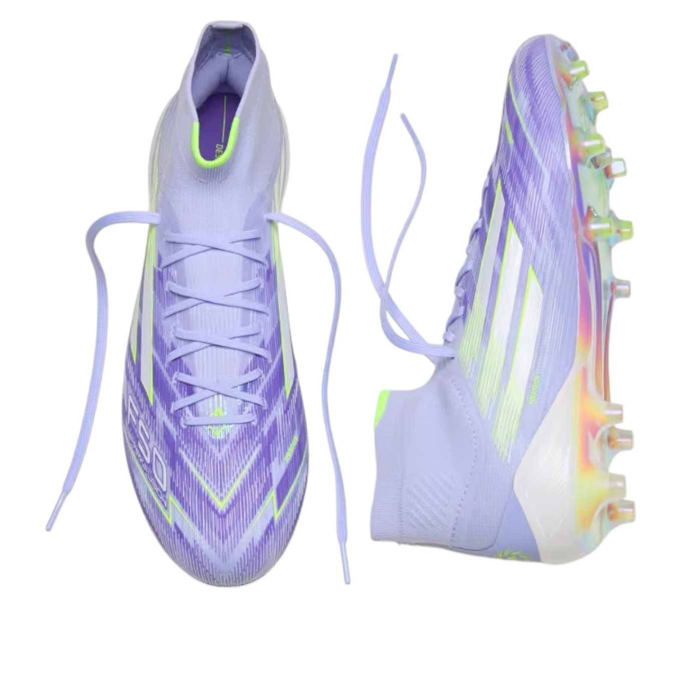Кроссовки (WMNS) adidas F50 Sparkfusion Elite Mid Firm Ground Artificial Grass Cleats 'Violet Tone' — фото 4