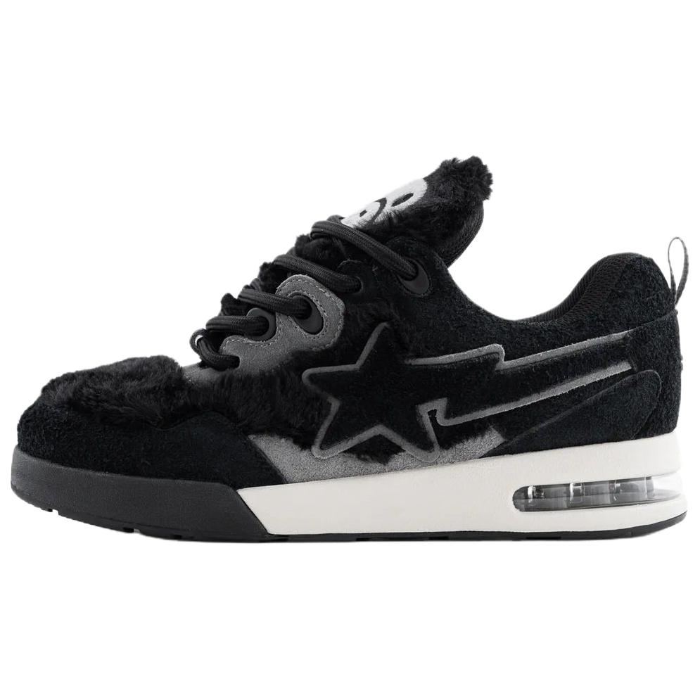 

Кроссовки Flip STA Low top для скейтбординга мужские A BATHING APE, черный