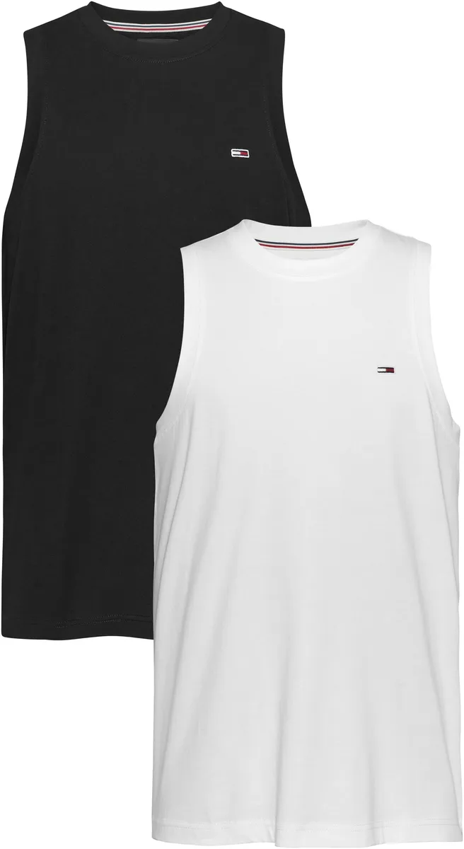

Майка Tommy Jeans "TJM 2 PACK TANK TEES" (2 шт. в упаковке), черный