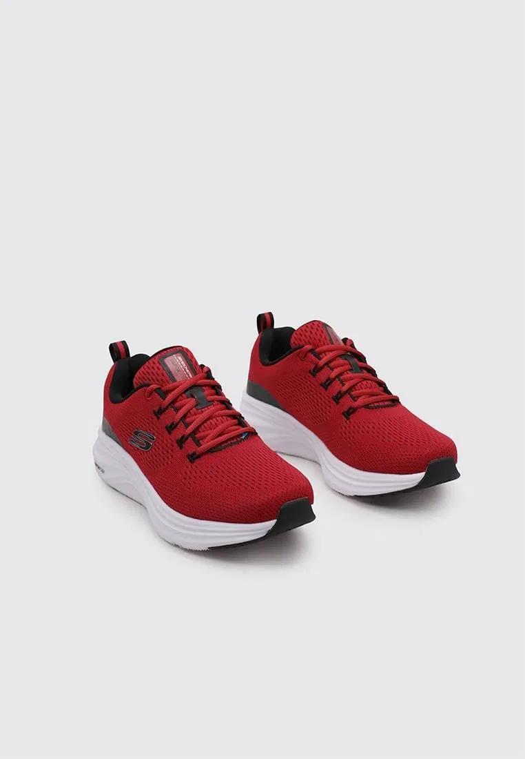 Мужские кроссовки Skechers Vapor Foam, Red Mesh Synthetic Black Trim — фото 3