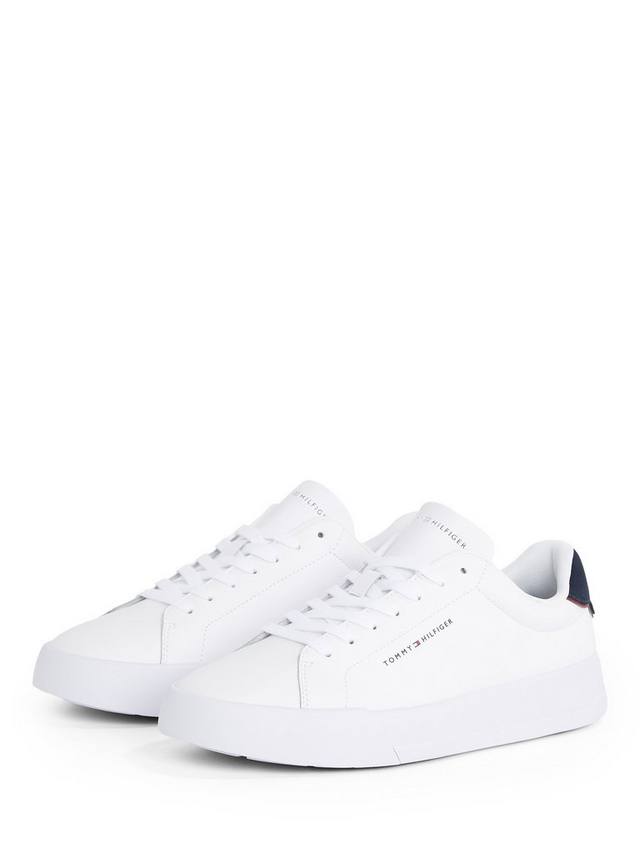 Кроссовки Logo Court Tommy Hilfiger, White/Desert Sky — фото 3