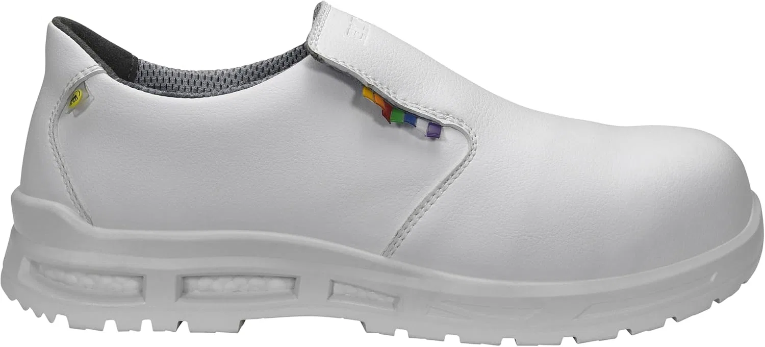 Защитная обувь ELTEN Brice XXTM White Low ESD S3S, женская и мужская, текстильная, с композитным защитным носком (легче стального), легкая, спортивная — фото 2
