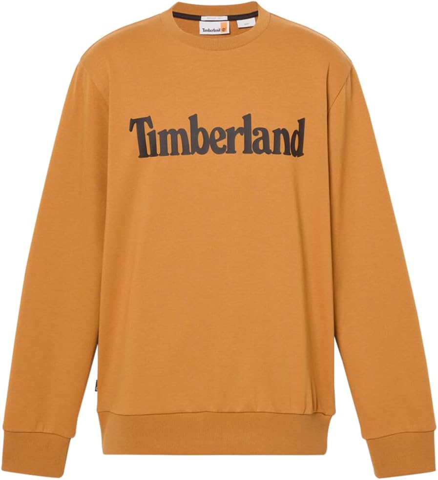 

Мужская толстовка Timberland с логотипом Wordmark и круглым вырезом на спине, пшеничный, Бежевый, Мужская толстовка Timberland с логотипом Wordmark и круглым вырезом на спине, пшеничный