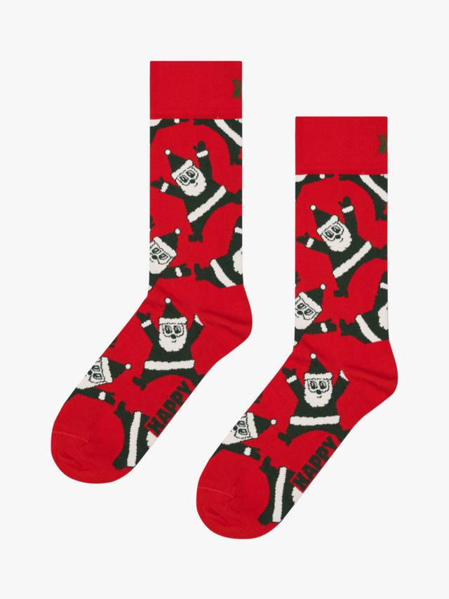

Новогодние носки Санта-Клаус Happy Socks, Red