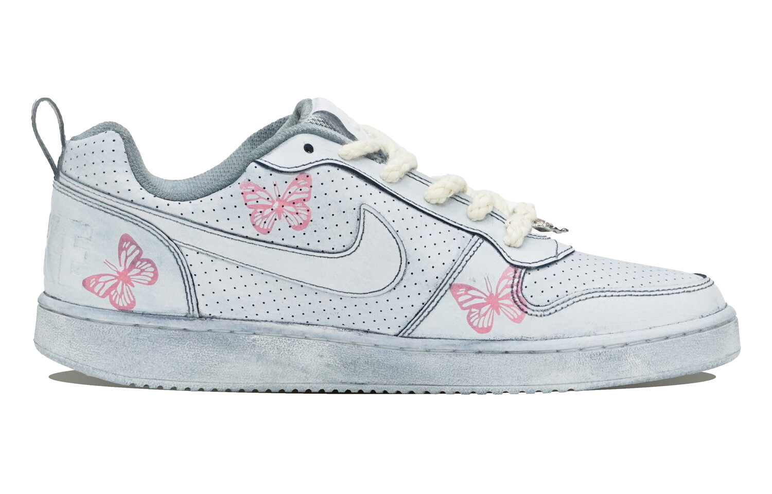 

Кроссовки Nike Court Borough Skateboarding Shoes Men Low-top Pink, розовый