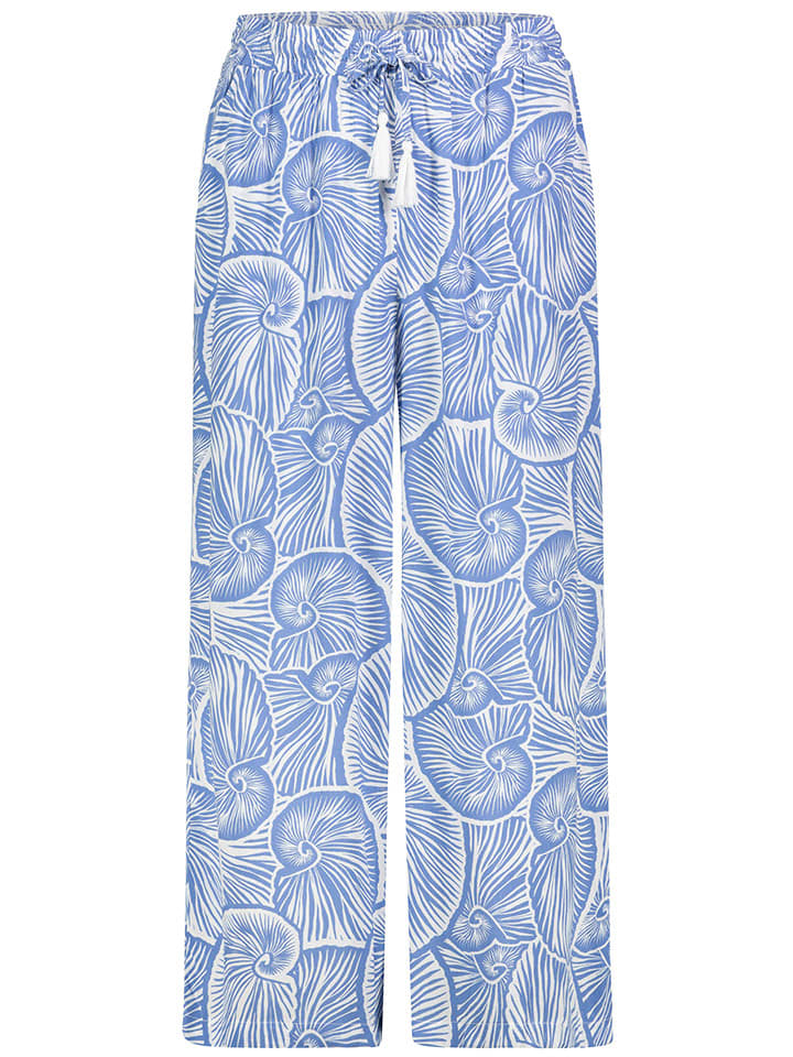 

Тканевые брюки Sublevel, синий/белый