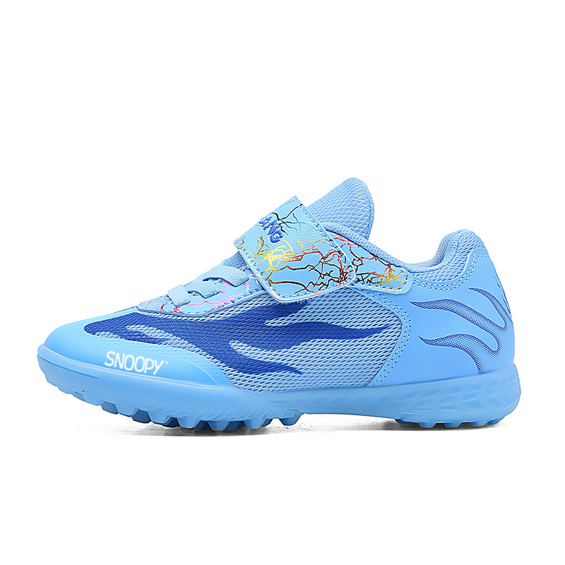 

Футбольные бутсы детские с низким верхом, устойчивые к ударам, износостойкие и дышащие SNOOPY, аква