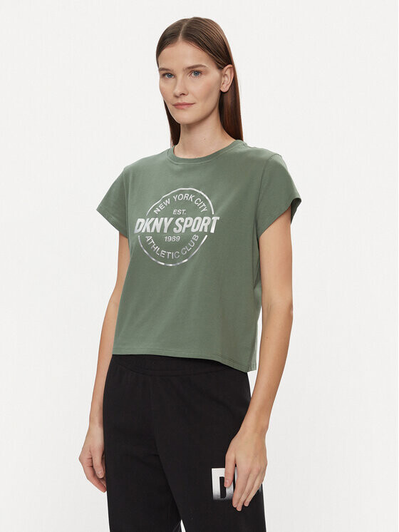 

Футболка свободного кроя Dkny Sport, зеленый