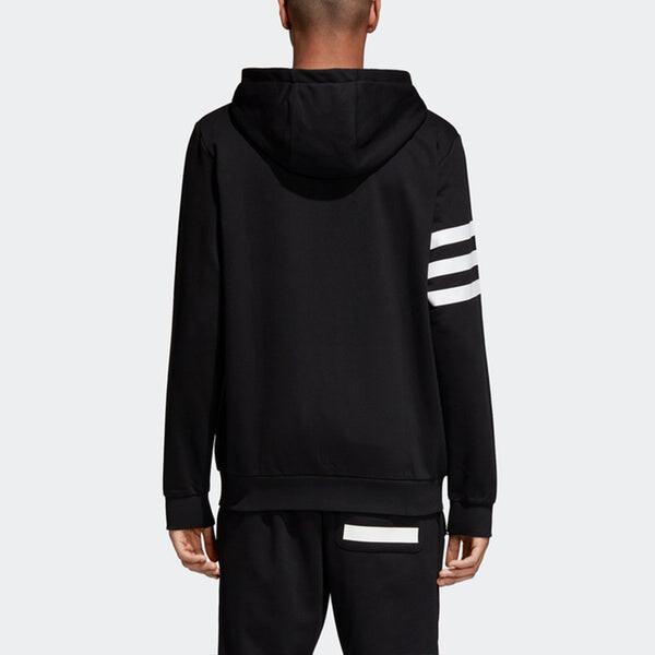 Толстовка adidas originals Men's Full Zip Hoody Jacket, черный — фото 4