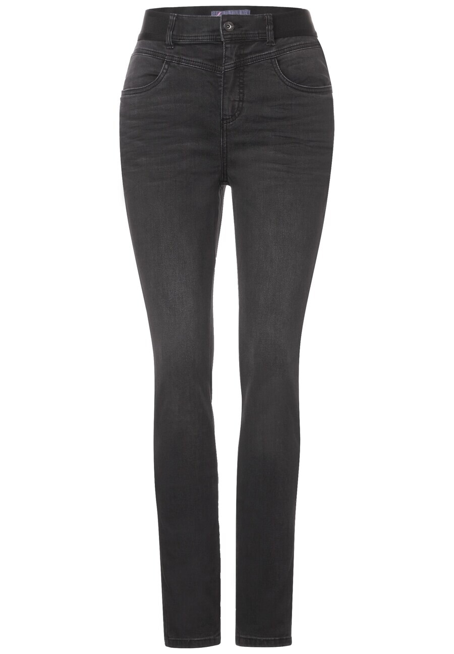 

Джинсы скинни STREET ONE Skinny Jeans, черный