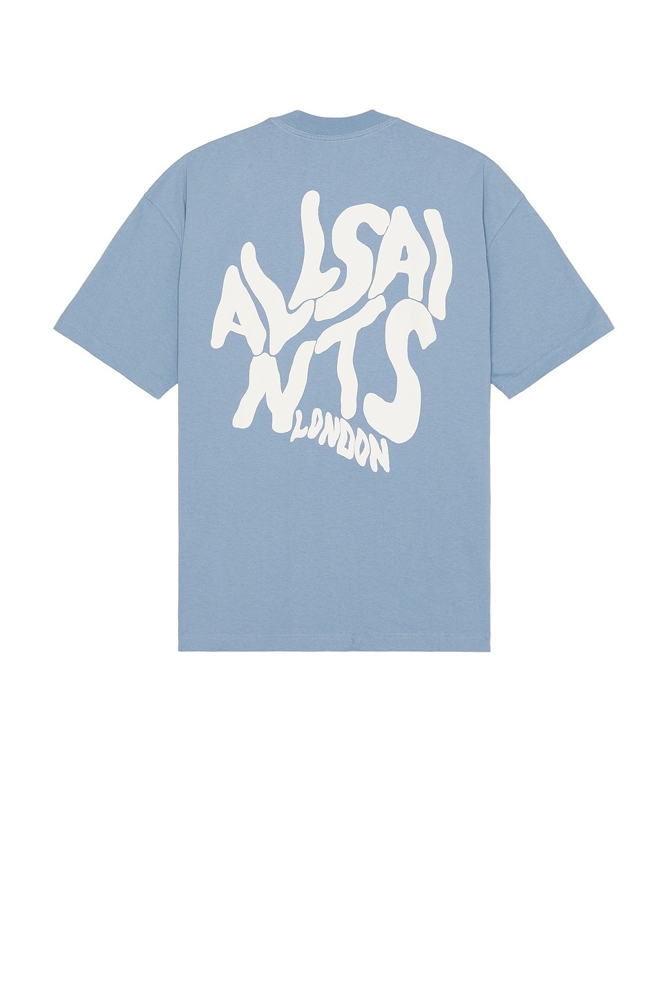 

Футболка с коротким рукавом и круглым воротом Orlando от Allsaints, bondi blue
