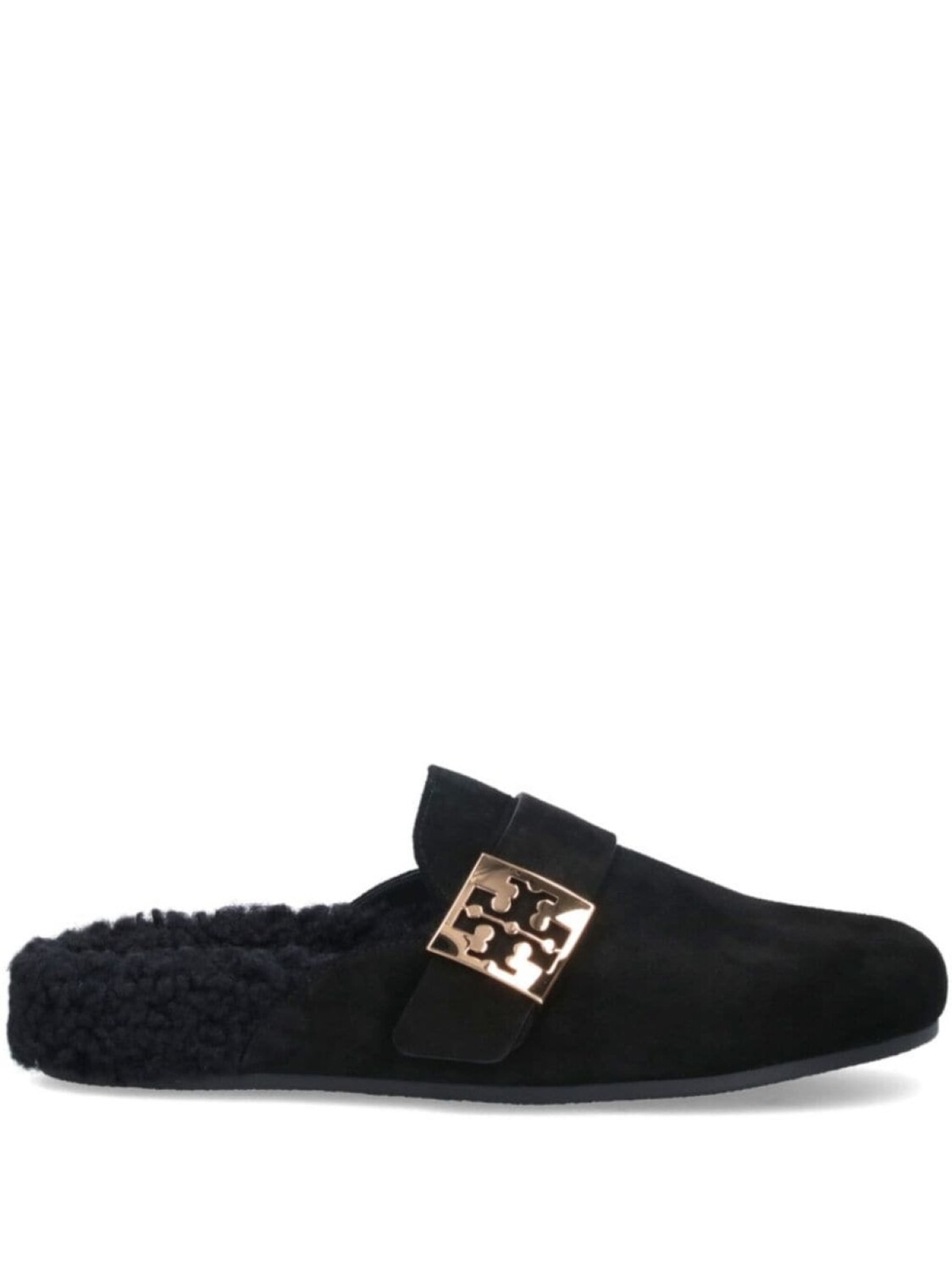 Мюли с логотипом Tory Burch, черный