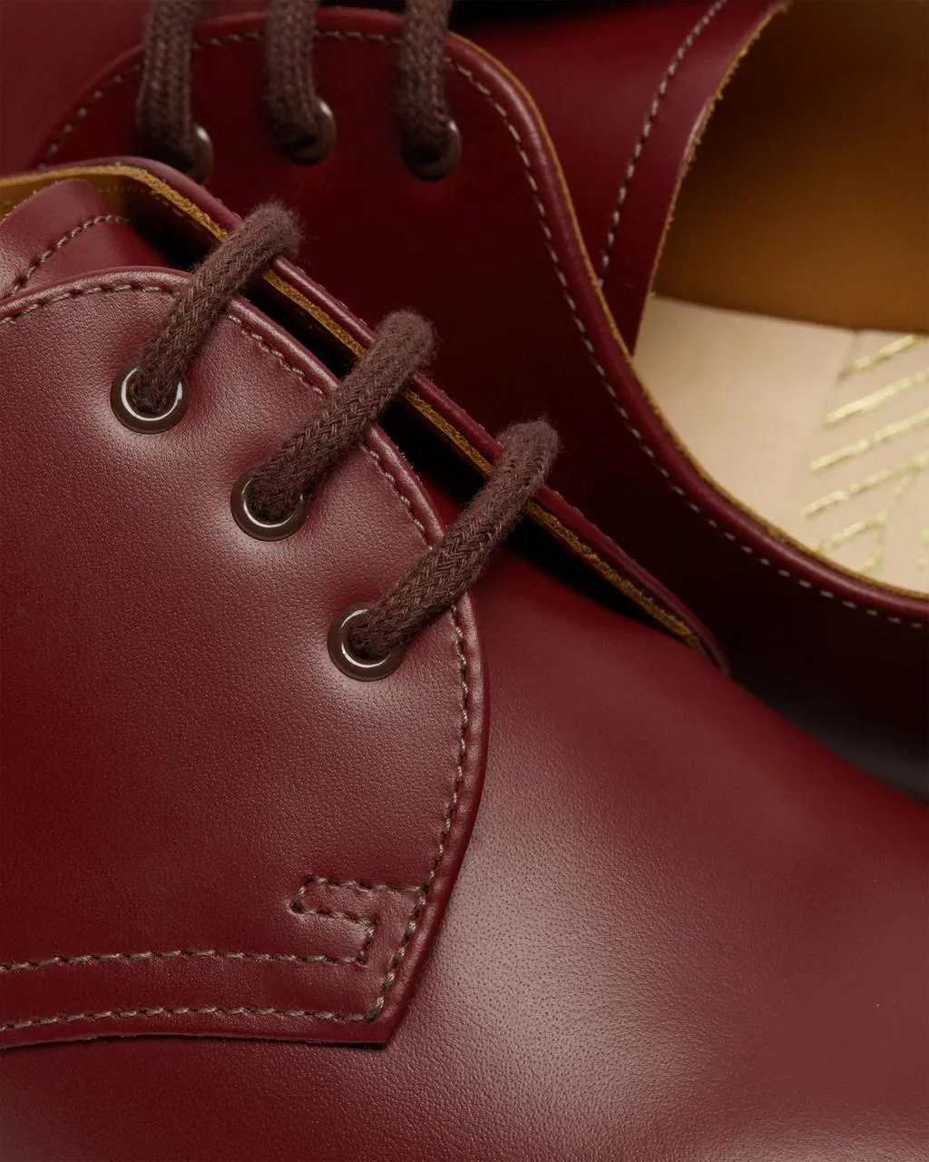 Туфли-оксфорды Dr. Martens 1461 Vintage Made in England, красный — фото 3
