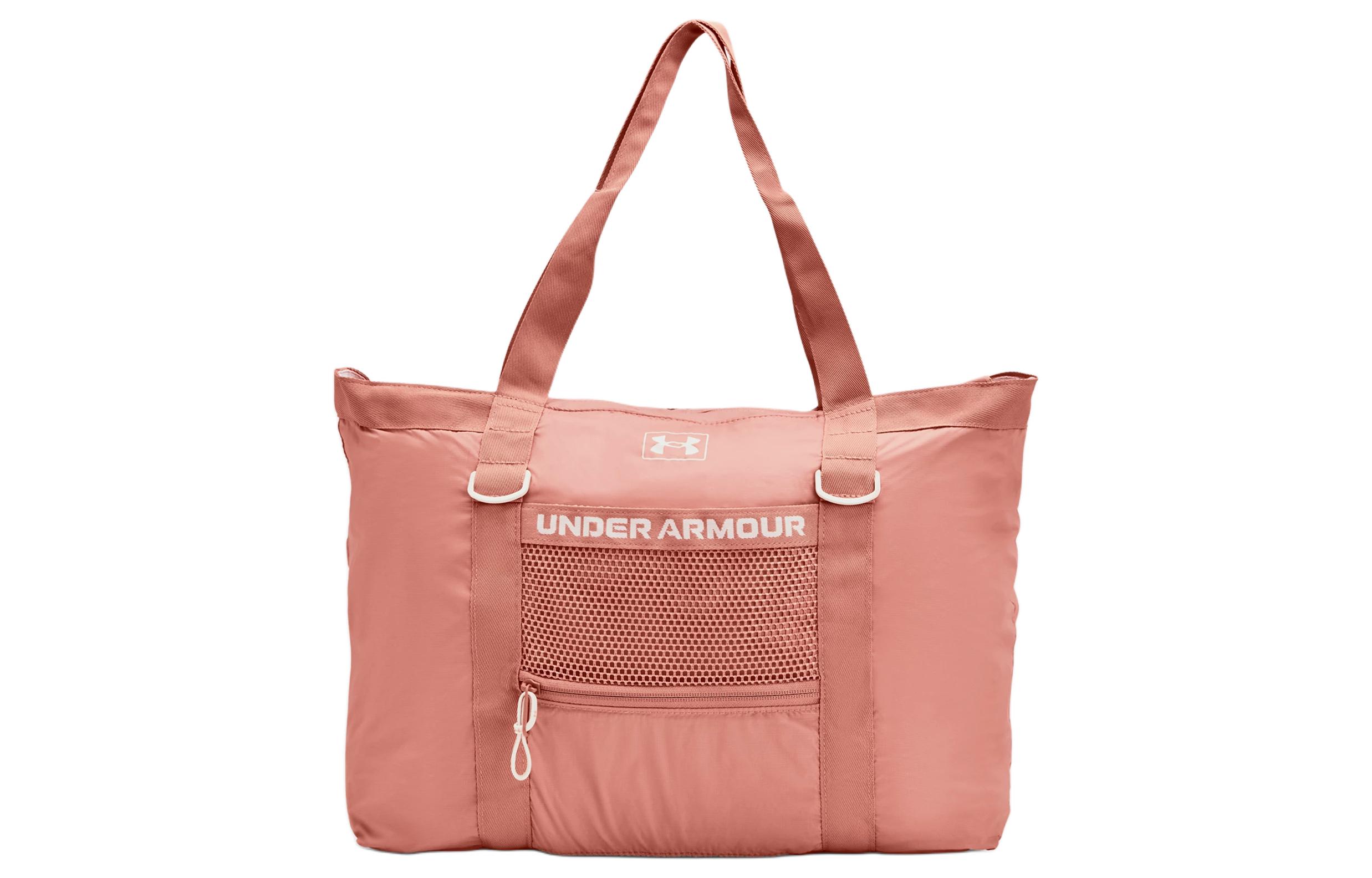 

Under Armour Нейлоновая сумка-шоппер, Canyon Pink & White Quartz