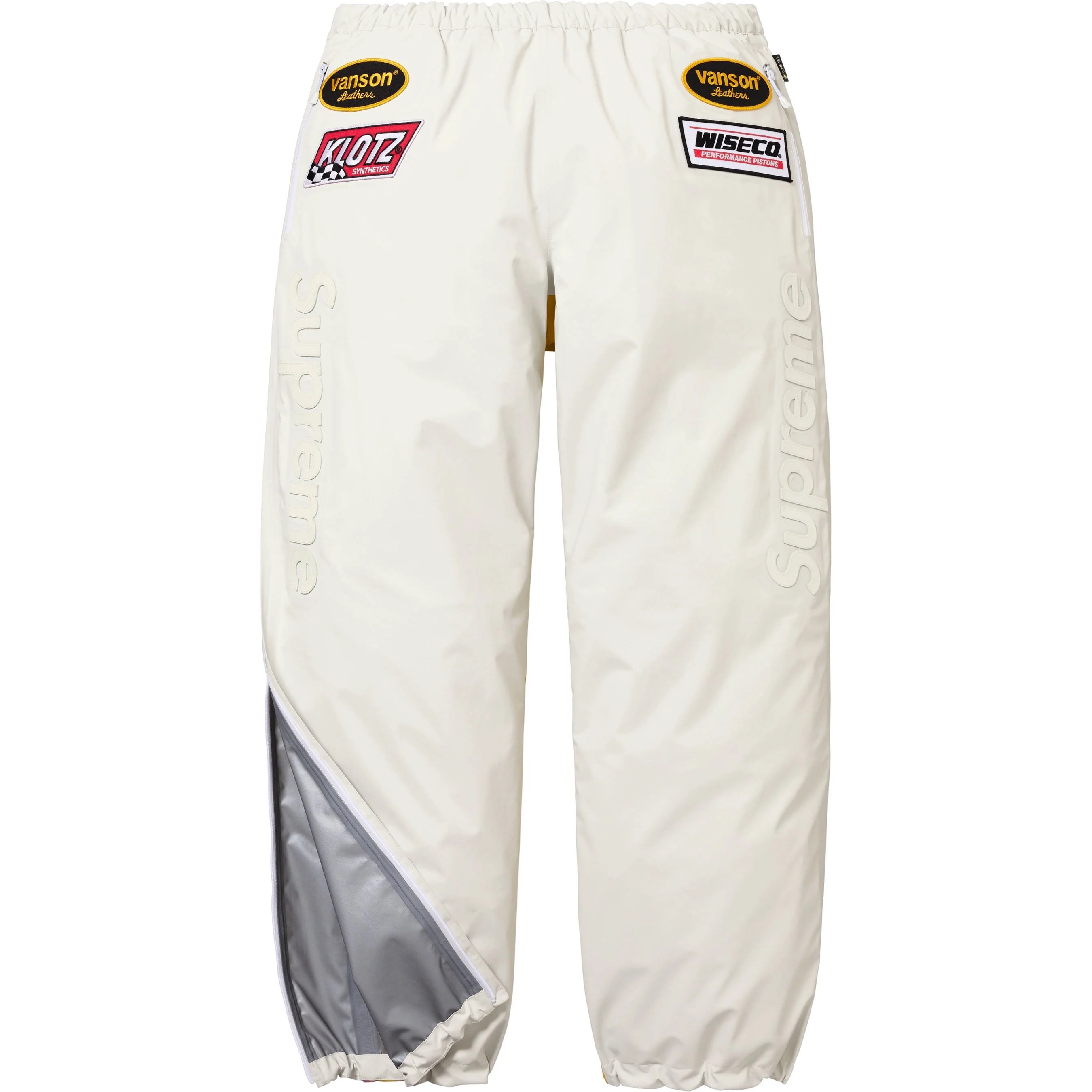 Брюки casual unisex x vanson leathers co branded fw25 gore tex Supreme, синий — фото 4
