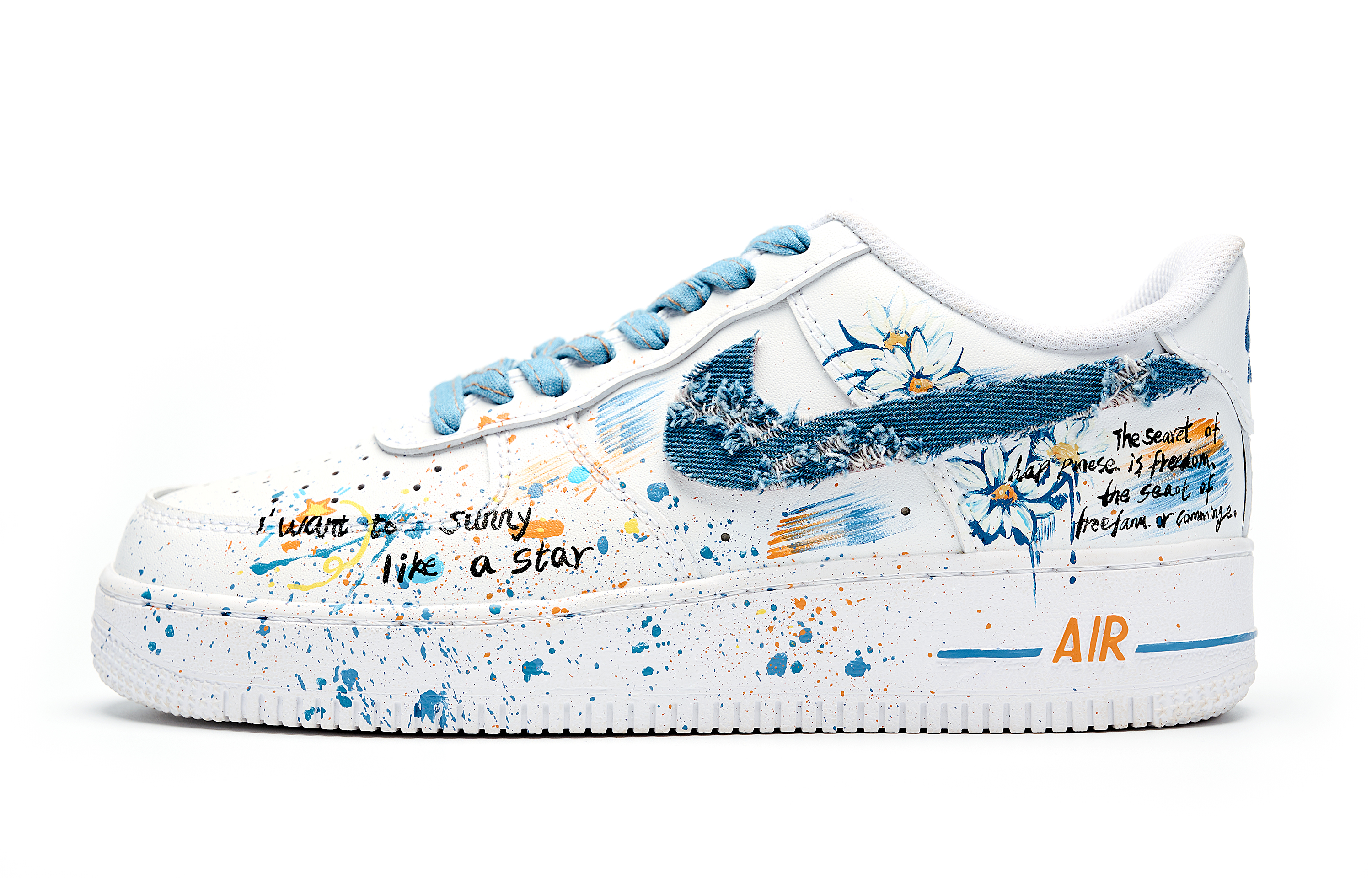

Nike Кроссовки Air Force 1 для скейтбординга, износостойкие, белые, мужские