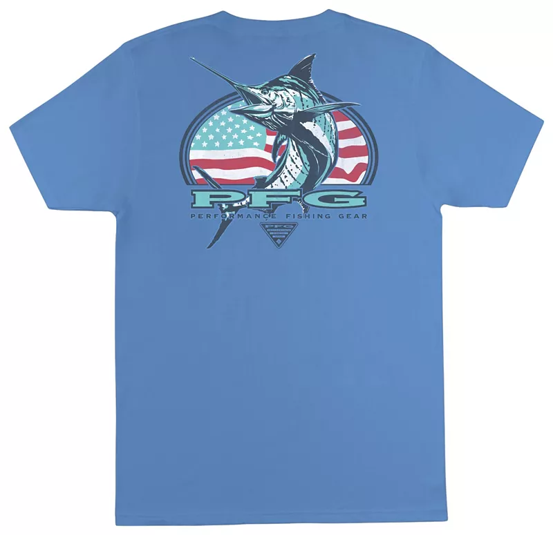 

Мужская футболка Columbia Merica Marlin, цвет White Cap