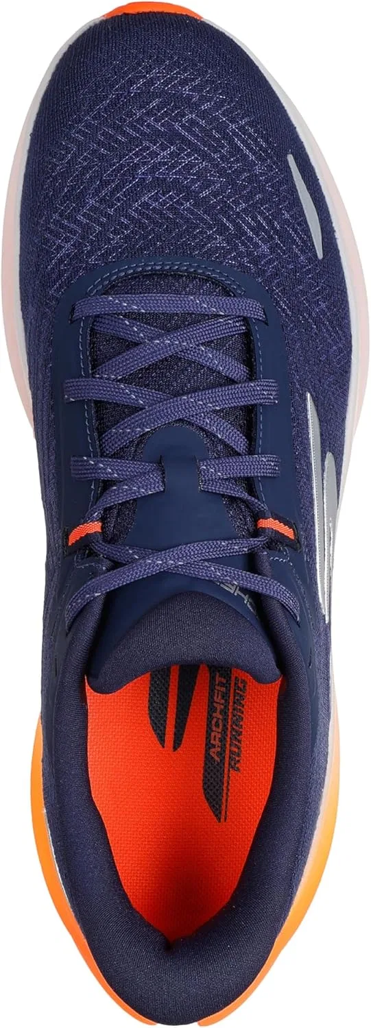 Мужские кроссовки Skechers Go Run Ride 12, Navy Orange — фото 3