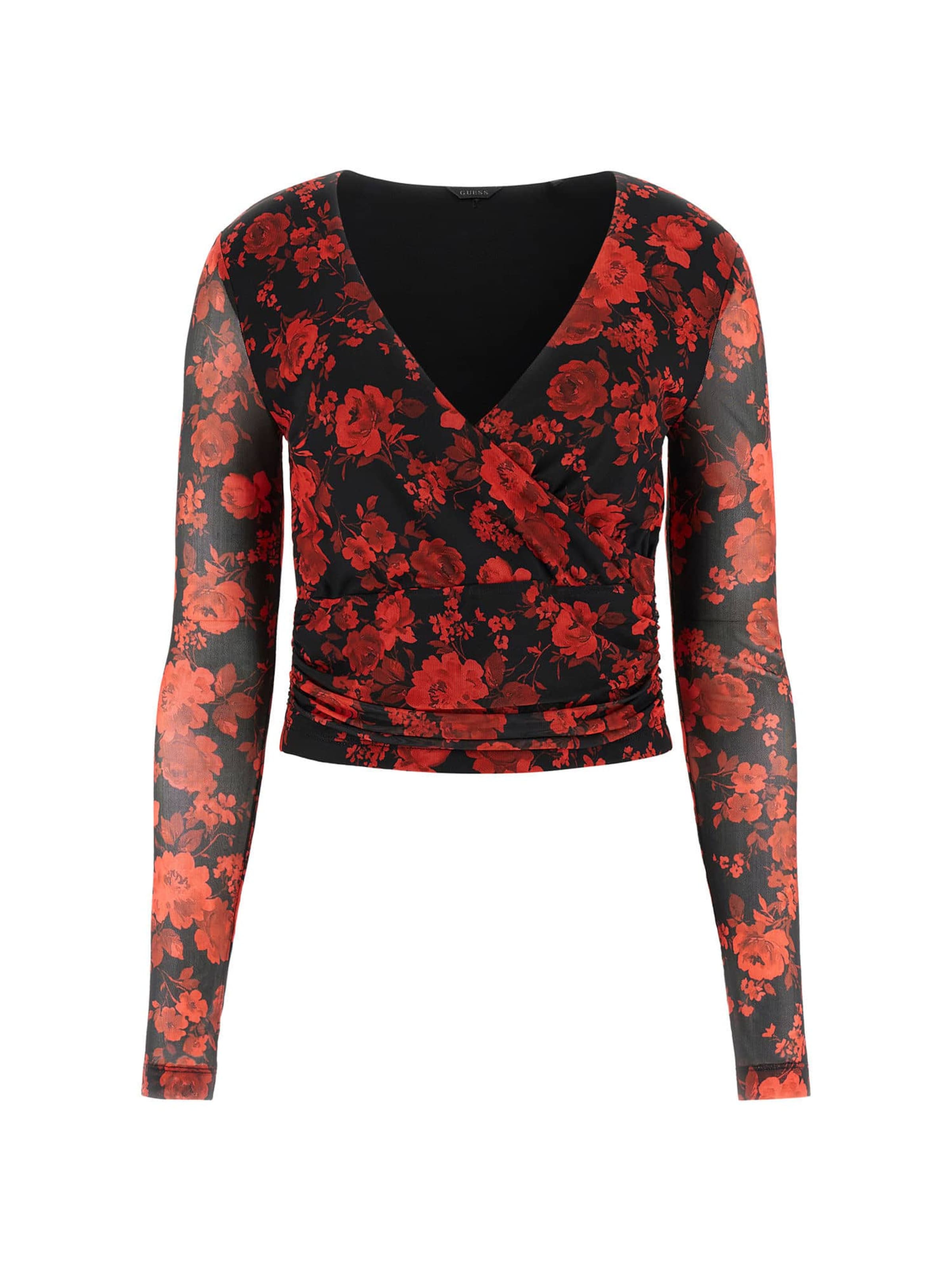 

GUESS Лонгслив в красном цвете