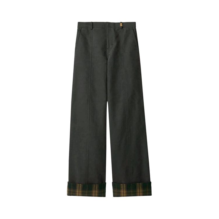 

Брюки Burberry Check Lining Trousers Cinder, серый