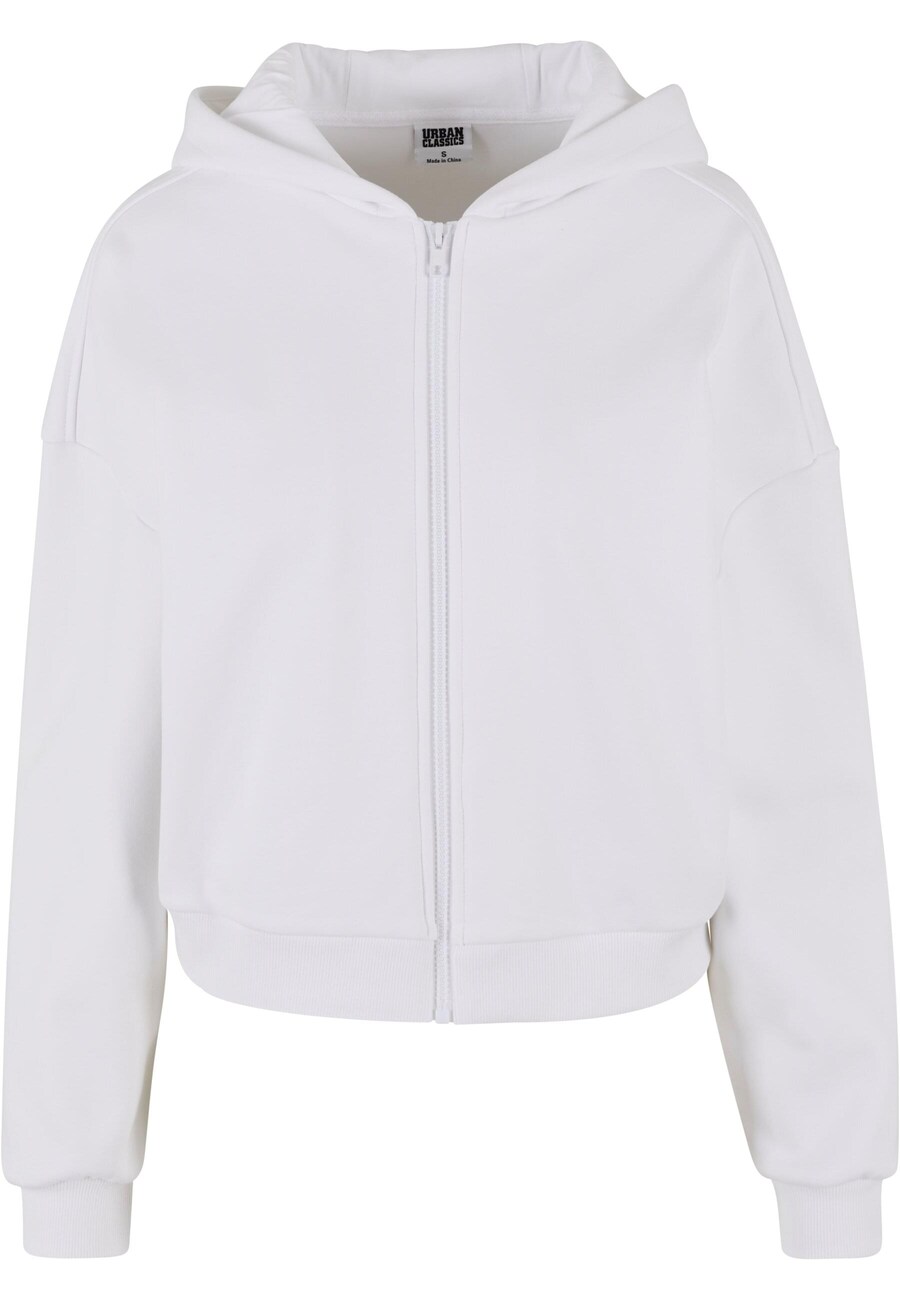 

Толстовка с капюшоном на молнии Urban Classics, белый