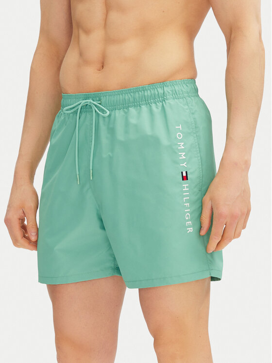 

Плавки-Шорты обычного кроя UM0UM03258 Tommy Hilfiger, зеленый