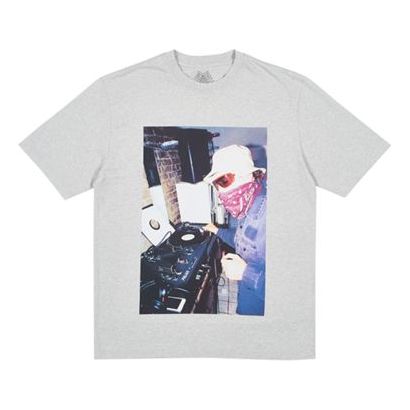 

Футболка PALACE Mixer Grey Marl DJ Character Short Sleeve Unisex Gray, серый