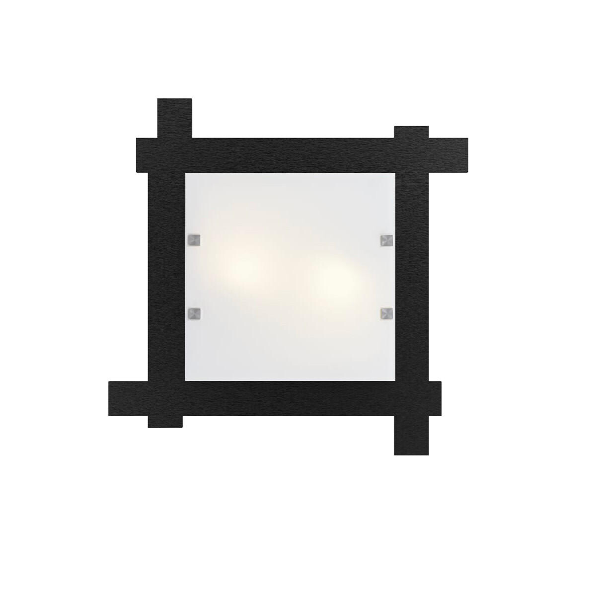 

Потолочный светильник Lumicom, 6x40x40 см, черный