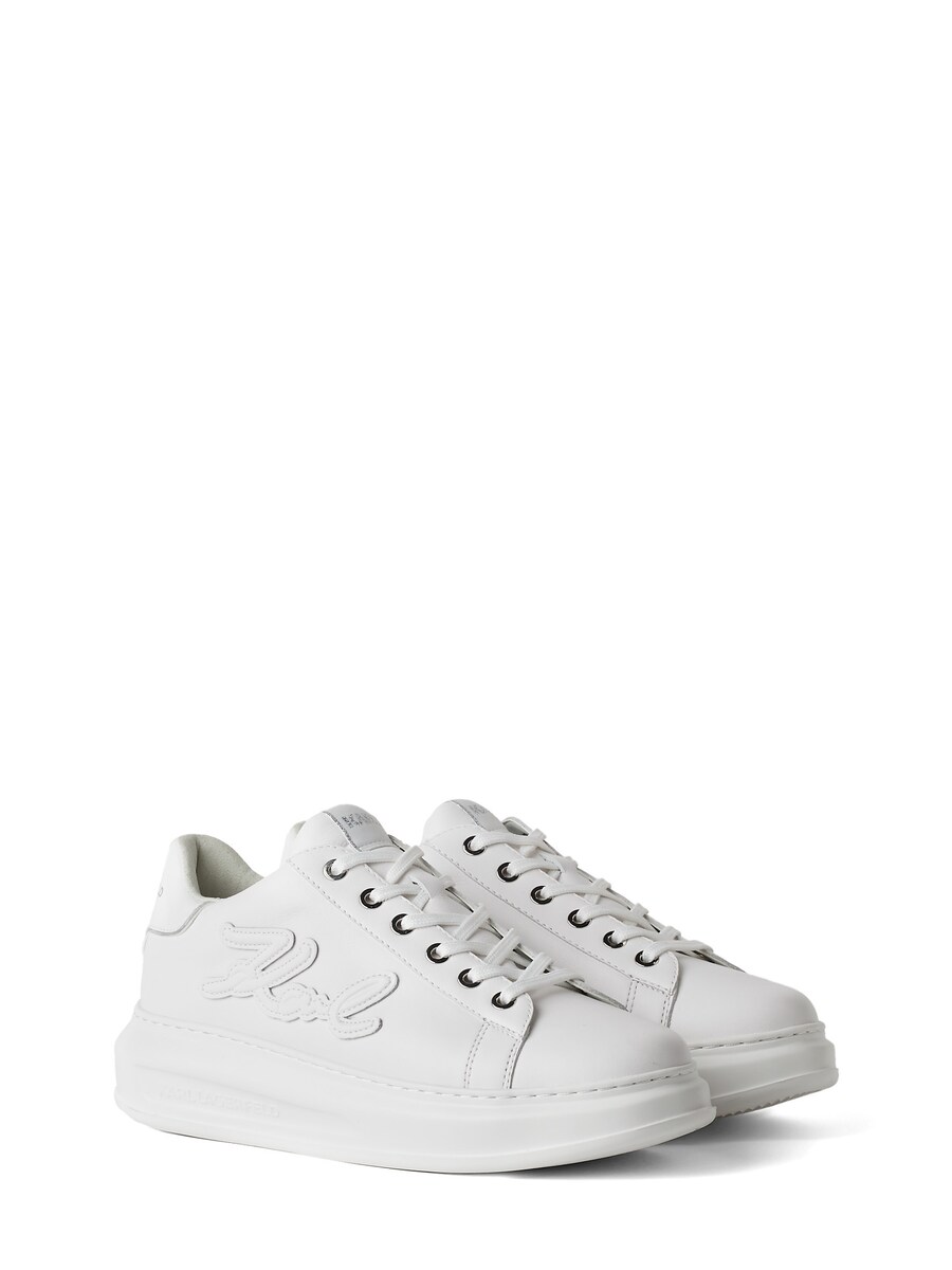 Кроссовки Karl Lagerfeld KAPRI SIGNIA NIEDRIGE SNEAKER, белый — фото 2