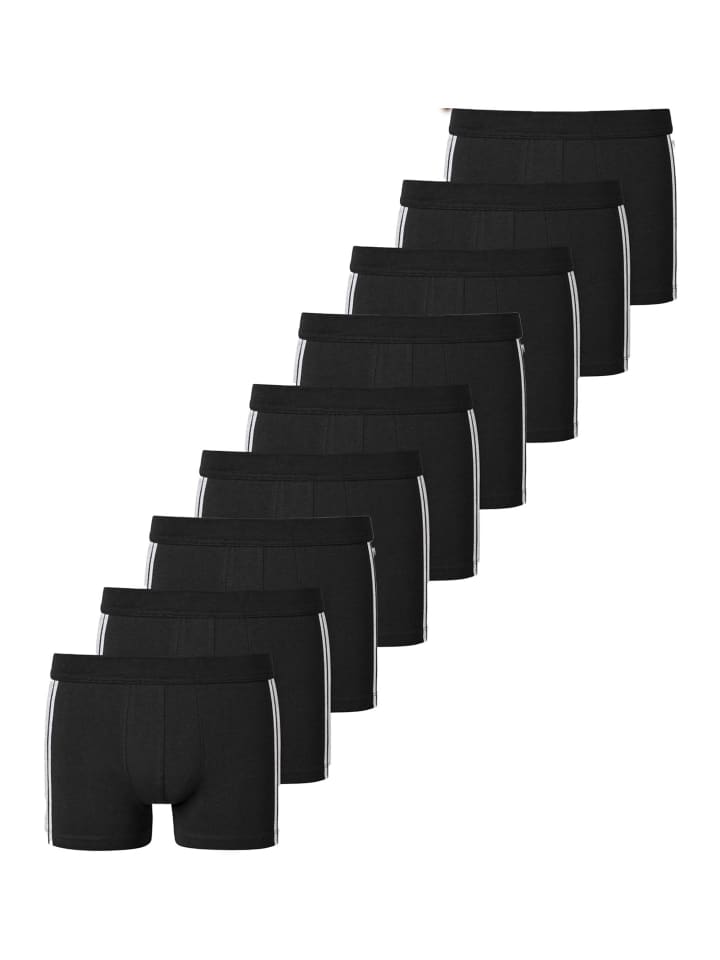 

Schiesser Ретро шорты/брюки из эластичного материала 95/5 - органический хлопок, черный цвет