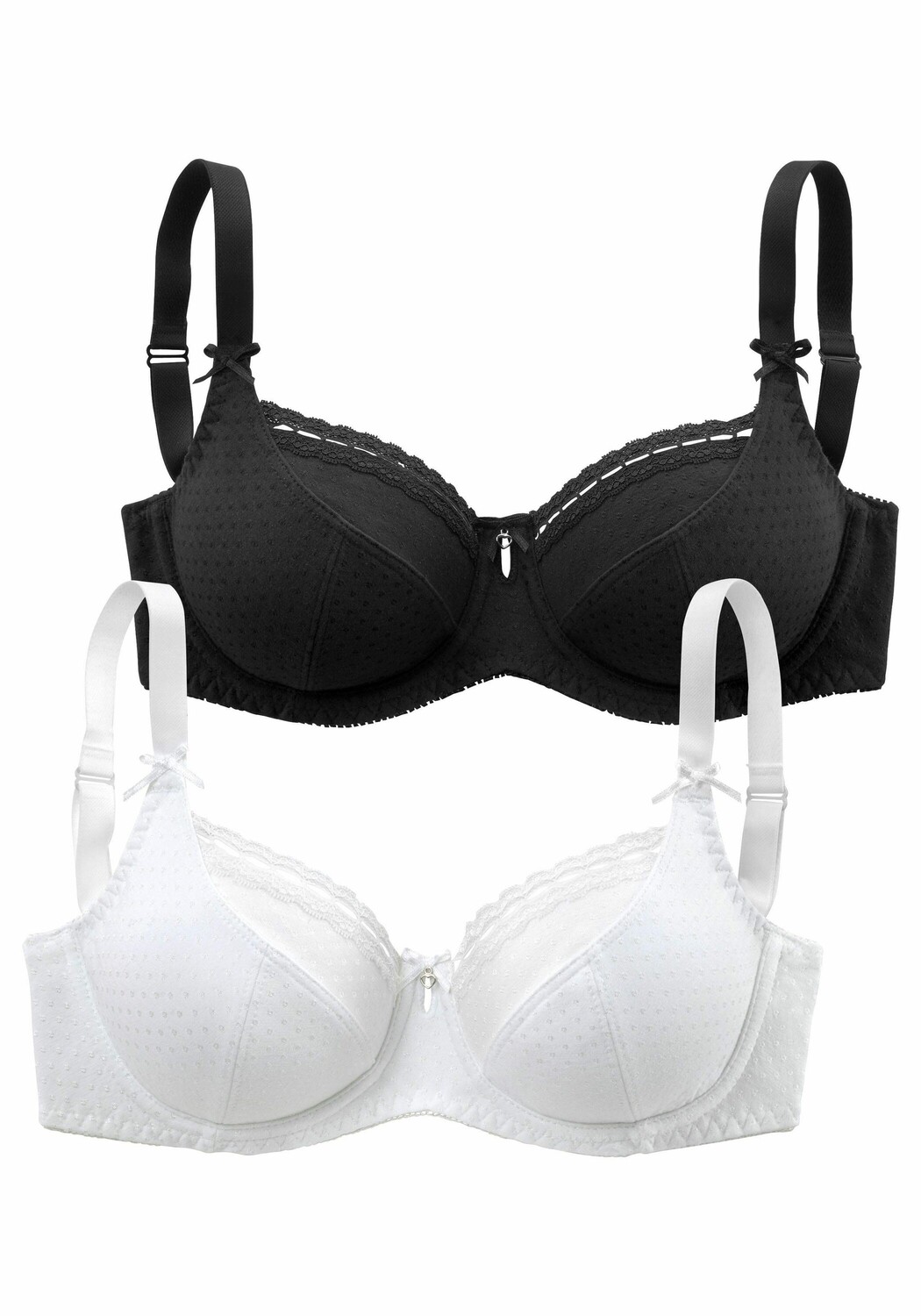 

Бюстгальтер с косточками PETITE FLEUR, цвет weiß+schwarz
