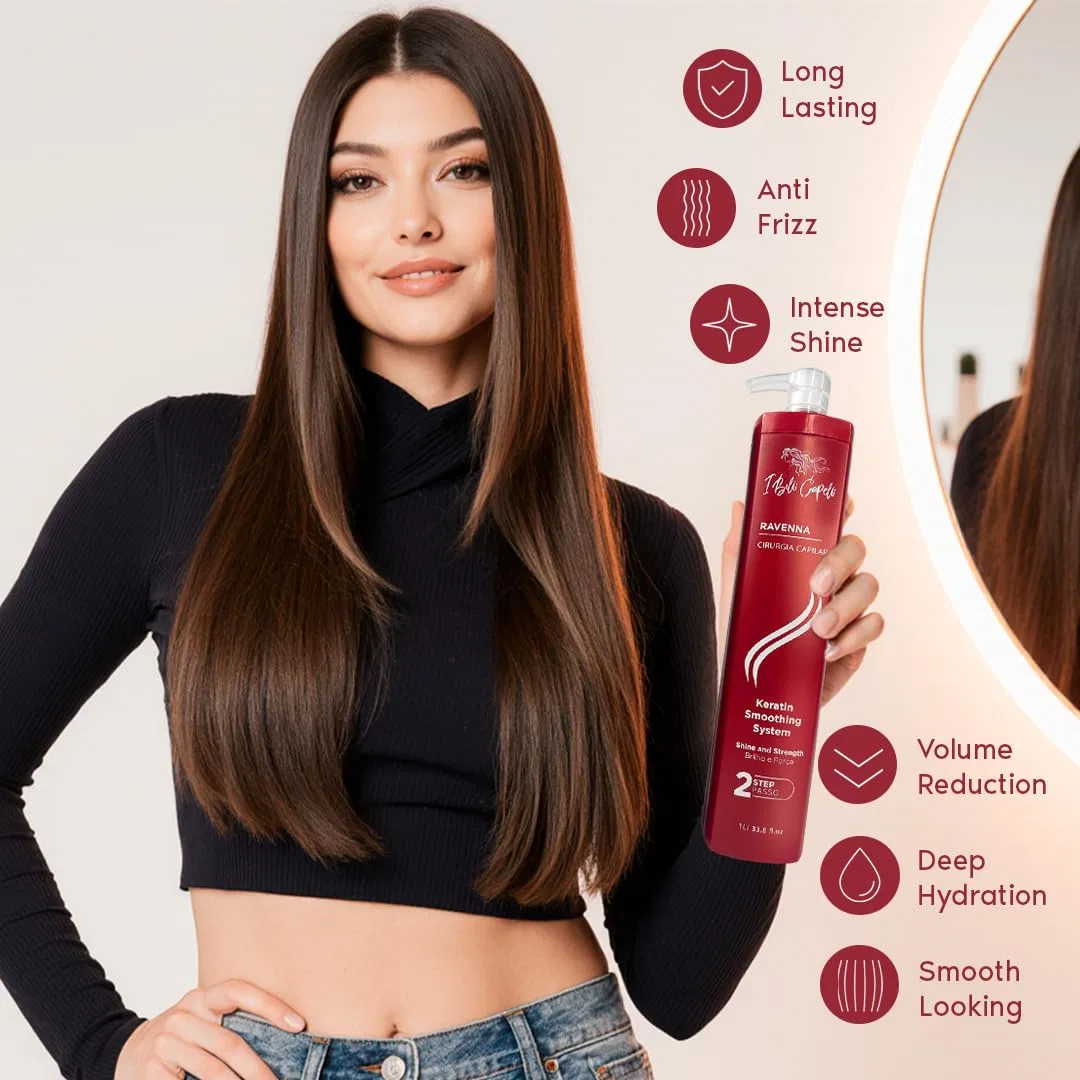 Профессиональный кератиновый B-tox для волос Ravenna от I Belli Capelli I Belli Capelli — фото 3