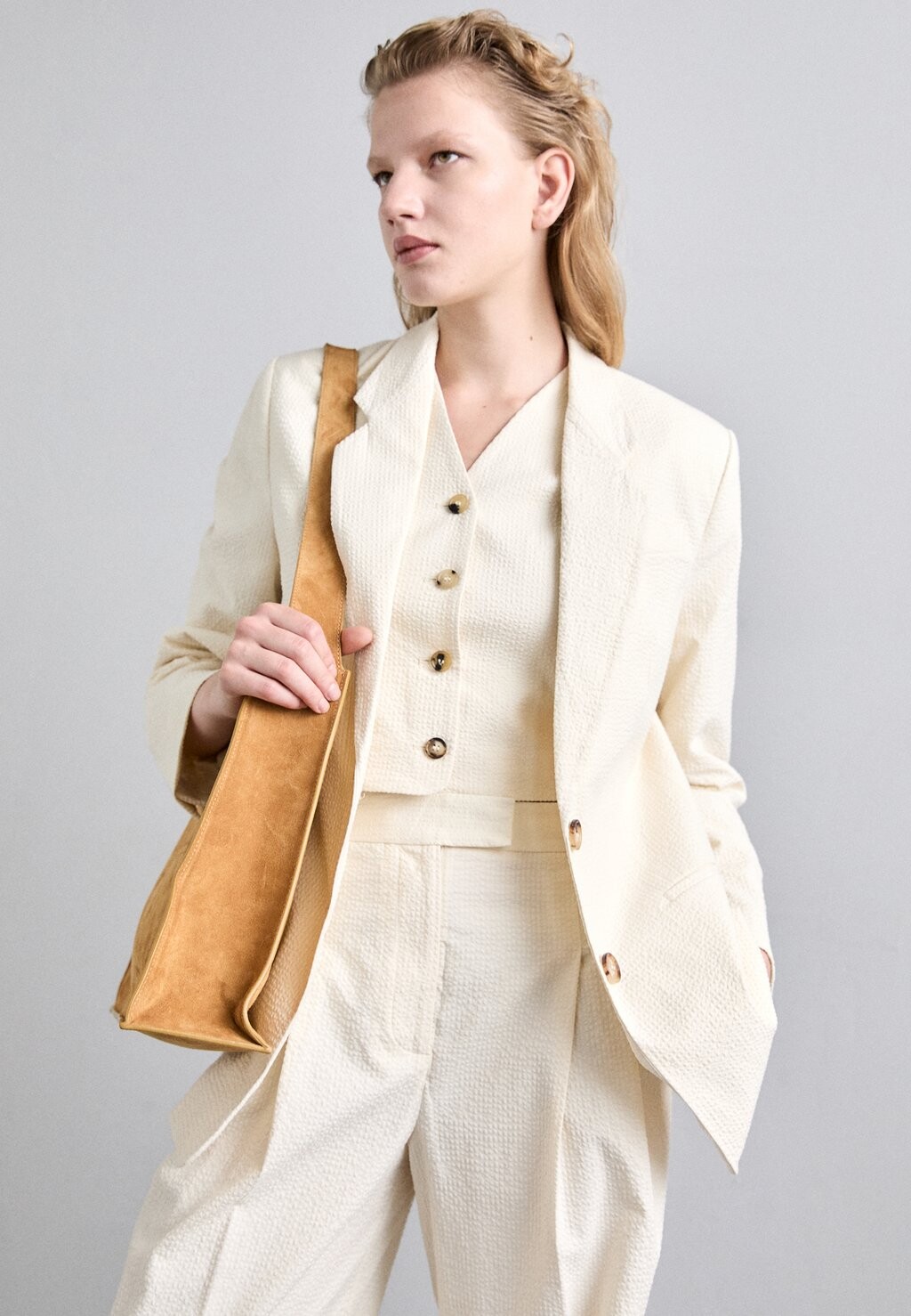 

Блейзер OPHIE By Malene Birger, кремовый